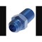 Aeroquip -4 AN Male To 1/8 Inch Pipe Thread, Anodized, Blue, Aluminum FCM2001 - alternate 5